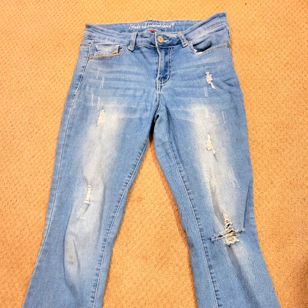 State of Independence Distressed Jeans